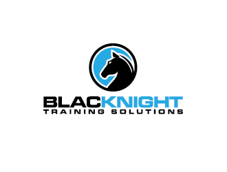 BlacKnight Training Solutions logo design by fajarriza12