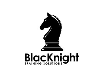BlacKnight Training Solutions logo design by sanworks