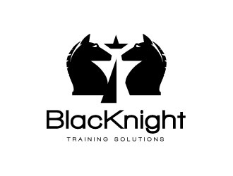 BlacKnight Training Solutions logo design by sanworks