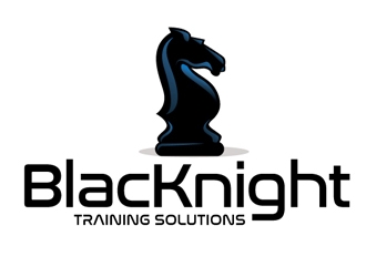 BlacKnight Training Solutions logo design by shere