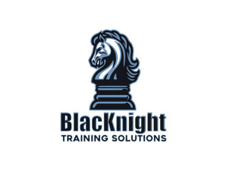BlacKnight Training Solutions logo design by giphone