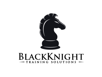 BlacKnight Training Solutions logo design by MarkindDesign