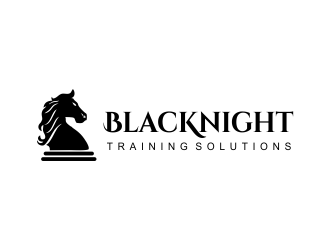 BlacKnight Training Solutions logo design by JessicaLopes