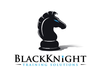 BlacKnight Training Solutions logo design by MarkindDesign