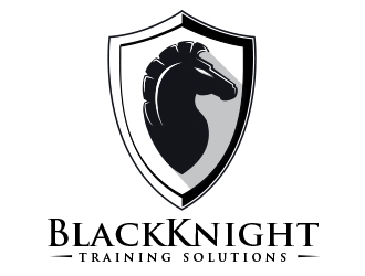 BlacKnight Training Solutions logo design by MarkindDesign