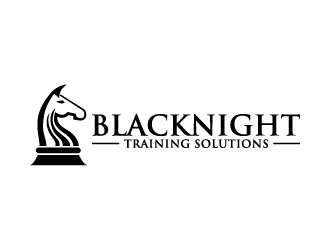 BlacKnight Training Solutions logo design by pixalrahul