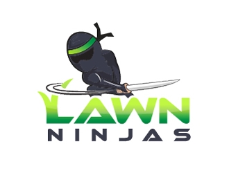 Lawn Ninjas logo design by ZQDesigns