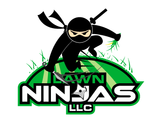 Lawn Ninjas logo design by torresace