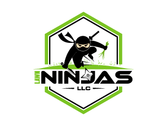 Lawn Ninjas logo design by torresace