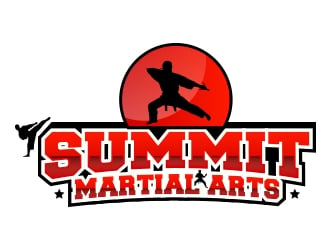 Summit Martial Arts logo design by fawadyk