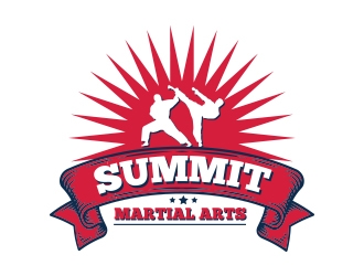 Summit Martial Arts logo design by fawadyk