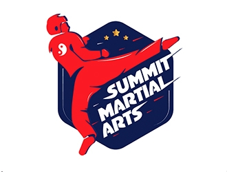 Summit Martial Arts logo design by Preet
