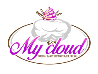 My cloud logo design by DreamLogoDesign