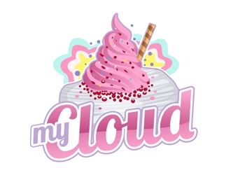 My cloud logo design by DreamLogoDesign