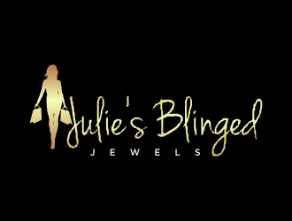 Julies Blinged Jewels logo design by oke2angconcept