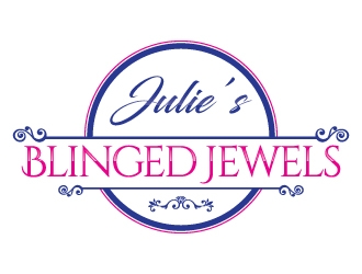 Julies Blinged Jewels logo design by Suvendu