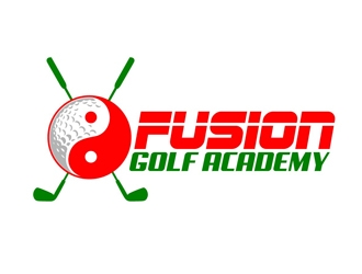 Fusion Golf Academy logo design by DreamLogoDesign