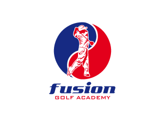 Fusion Golf Academy logo design by yurie