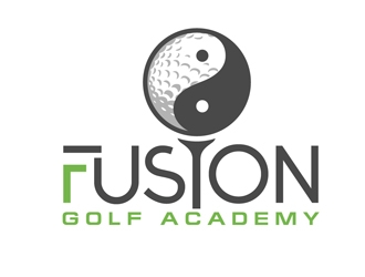 Fusion Golf Academy logo design by DreamLogoDesign