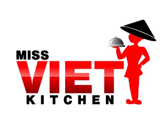 miss viet kitchen logo design by ManishKoli