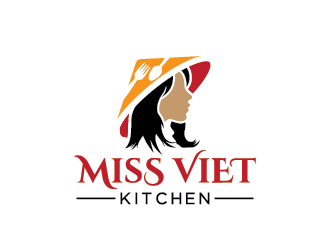 miss viet kitchen logo design by Andri