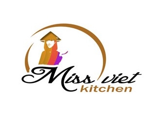 miss viet kitchen logo design by bougalla005