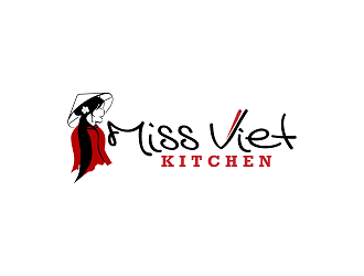 miss viet kitchen logo design by Republik