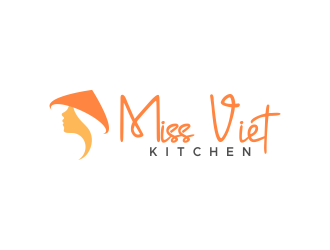 miss viet kitchen logo design by Akli