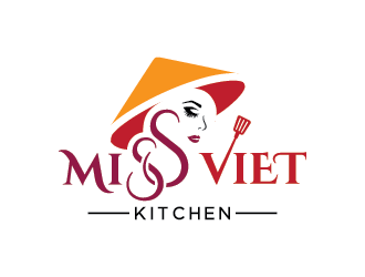 miss viet kitchen logo design by Andri