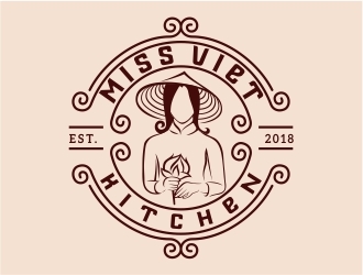 miss viet kitchen logo design by Eko_Kurniawan