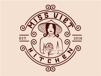 miss viet kitchen logo design by Eko_Kurniawan