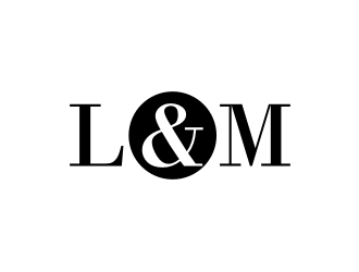 L&M logo design by nurul_rizkon