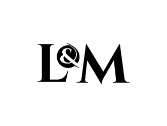L&M logo design by perf8symmetry