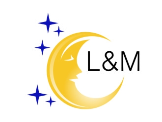 L&M logo design by jetzu
