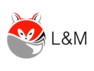 L&M logo design by jetzu
