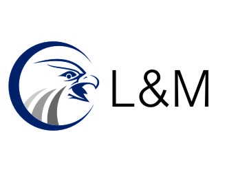L&M logo design by jetzu