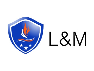 L&M logo design by jetzu