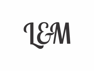L&M logo design by hopee