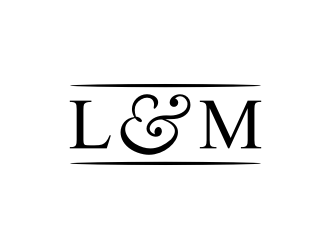 L&M logo design by nurul_rizkon