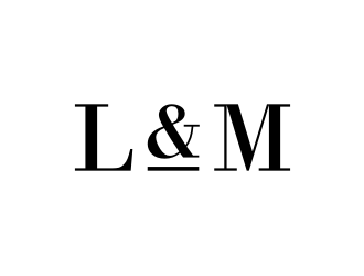 L&M logo design by nurul_rizkon
