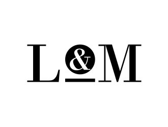 L&M logo design by nurul_rizkon