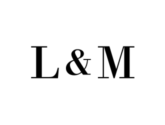 L&M logo design by nurul_rizkon
