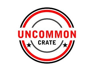 Uncommon crate logo design by jetzu
