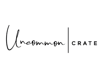 Uncommon crate logo design by Lovoos