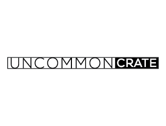 Uncommon crate logo design by Lovoos