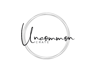 Uncommon crate logo design by Lovoos