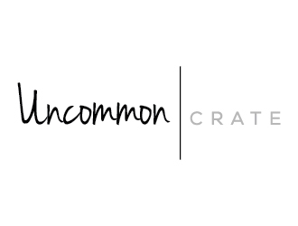 Uncommon crate logo design by Lovoos