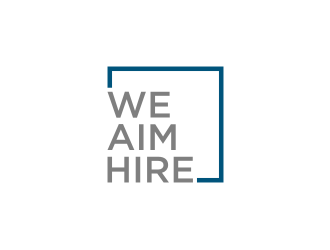 We Aim Hire logo design by dewipadi