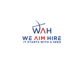 We Aim Hire logo design by bricton