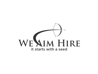 We Aim Hire logo design by Gravity